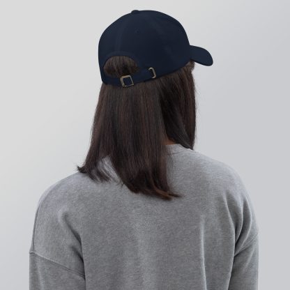 anti hatred, anti hat.red   |   navy baseball cap - Image 4