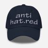 anti hatred, anti hat.red   |   navy baseball cap - Image 2