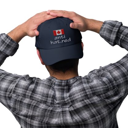 anti hatred, anti hat.red | navy cap, Canada flag