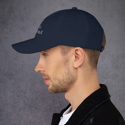 anti hatred, anti hat.red | navy cap with EU flag - Image 3